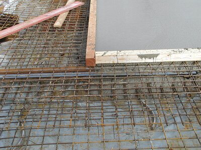 Stopend panel ABS for rough joints after concreting on a construction site | © Mastertec GmbH & Co. KG 