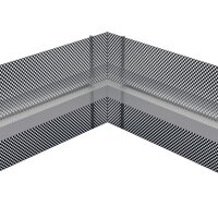 Rohový profil ABS (EP) 1000-šedý