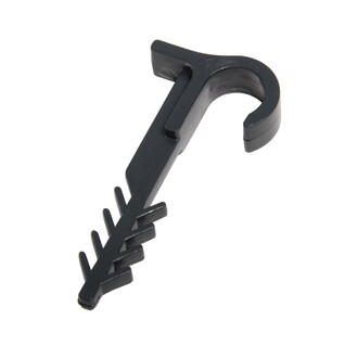Plastic fastening clip type B