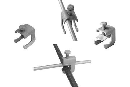 Connecting clamps 