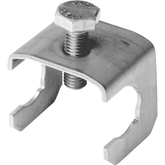 Conn. clamp for flat cond. to reinf.-V4A-40mm